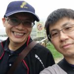 跟勇腳旺拍一張